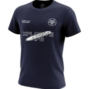 XAPE Gridline Tech Tee - Navy