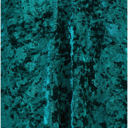 Yumi Green Velvet Tunic Dress with 3/4 Sleeves